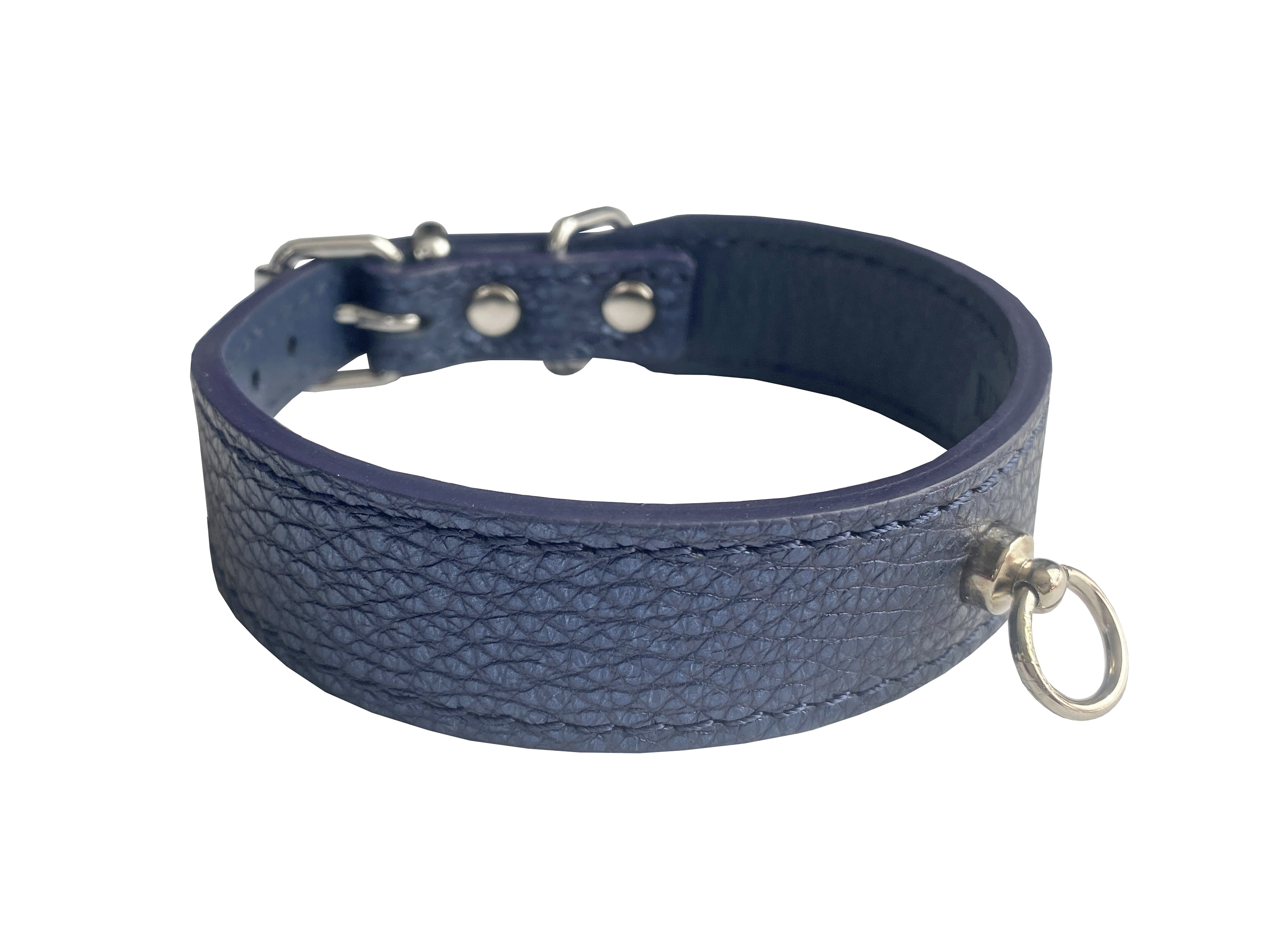 HUHUBAMBOO METAL obojek modrý S 2,4x26-31cm
