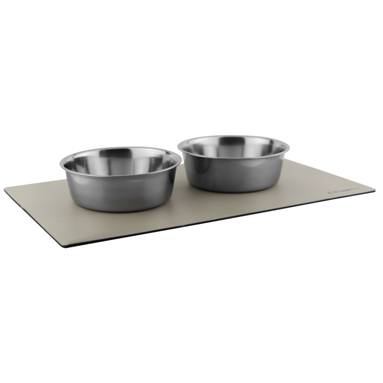 Huhubamboo misky nerezové 2ks s magnetickou podložkou 950ml