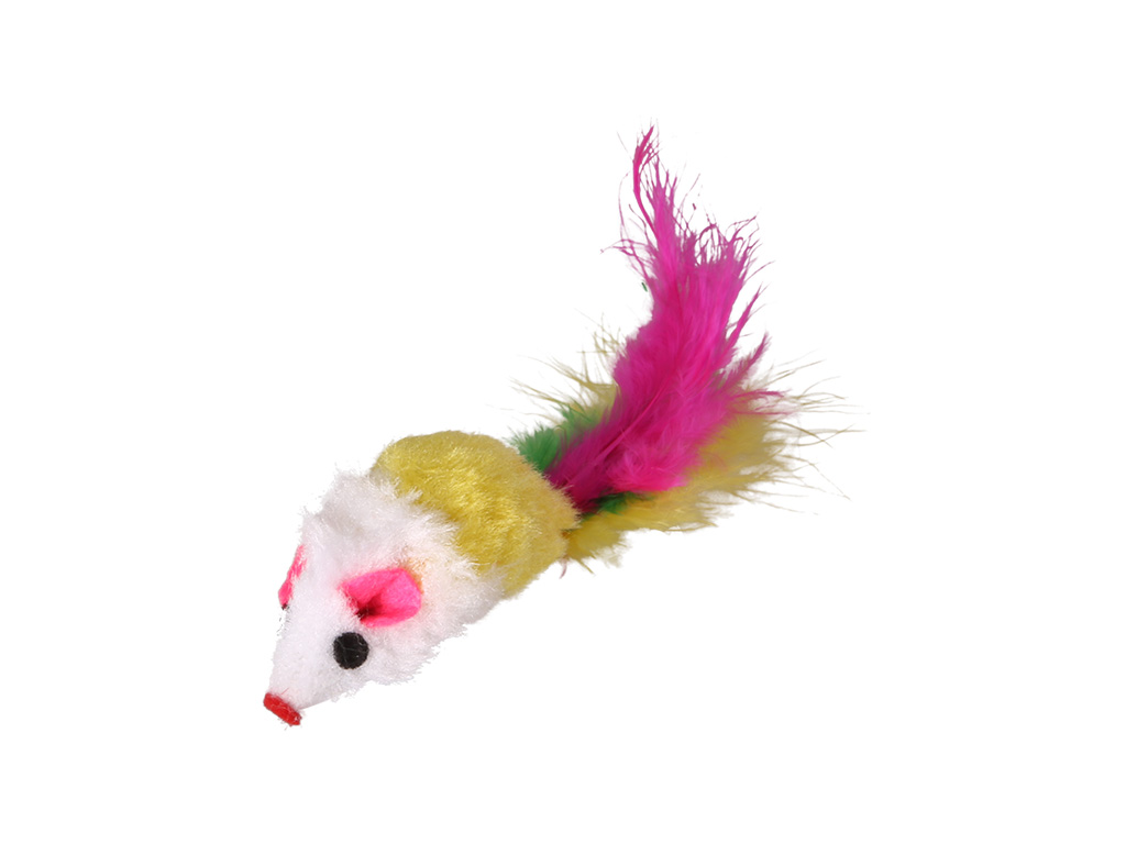 HUHUBAMBOO myš duhová 4,5 - 5 cm 1 ks