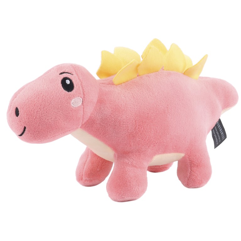 Huhubamboo plyšová hračka pro psy dinosaur 22cm - mix designů
