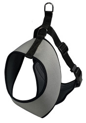 Huhubamboo postroj do auta neopren šedý | M