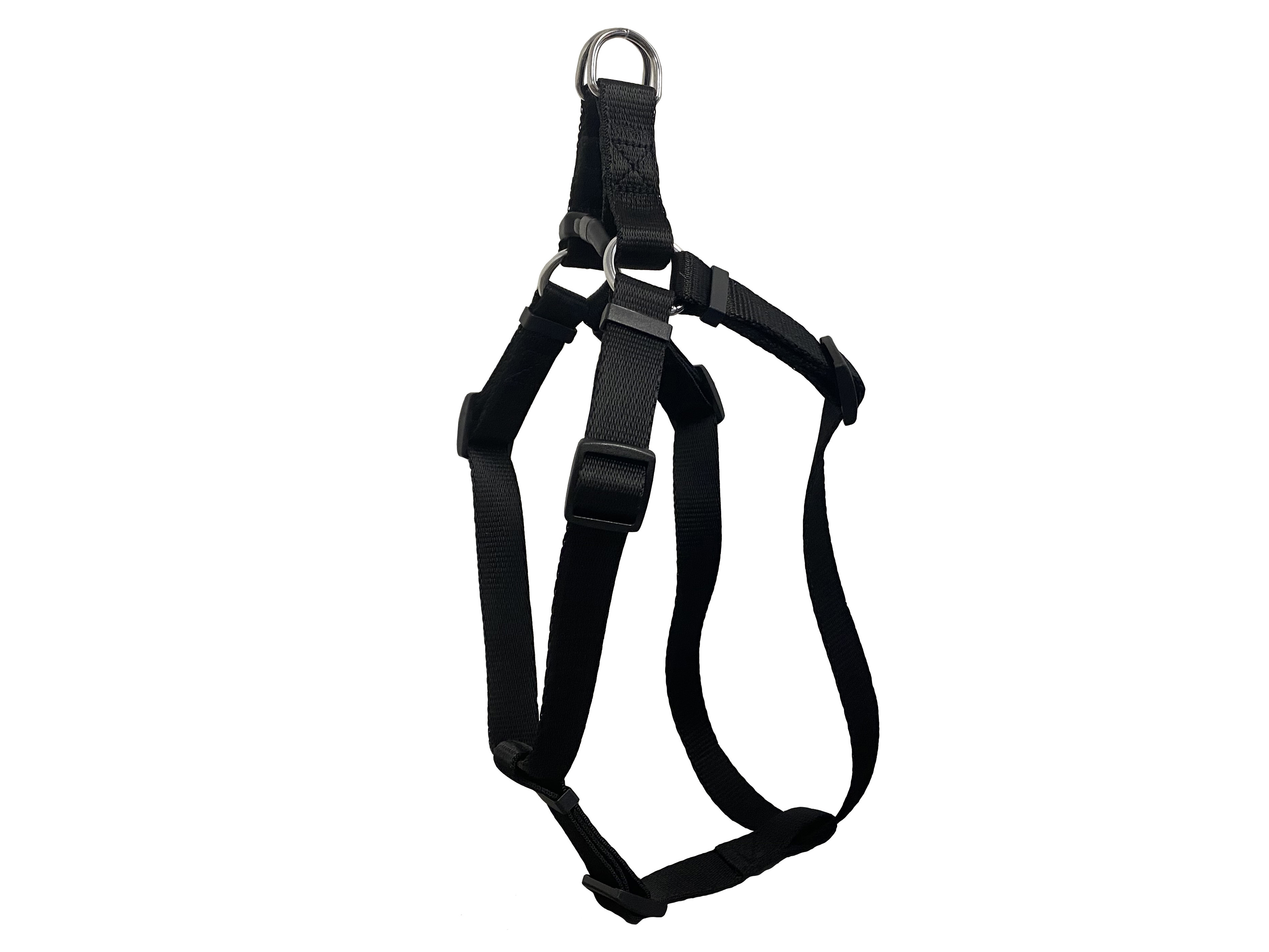 Huhubamboo postroj jednobarevný černý | 26-38 cm