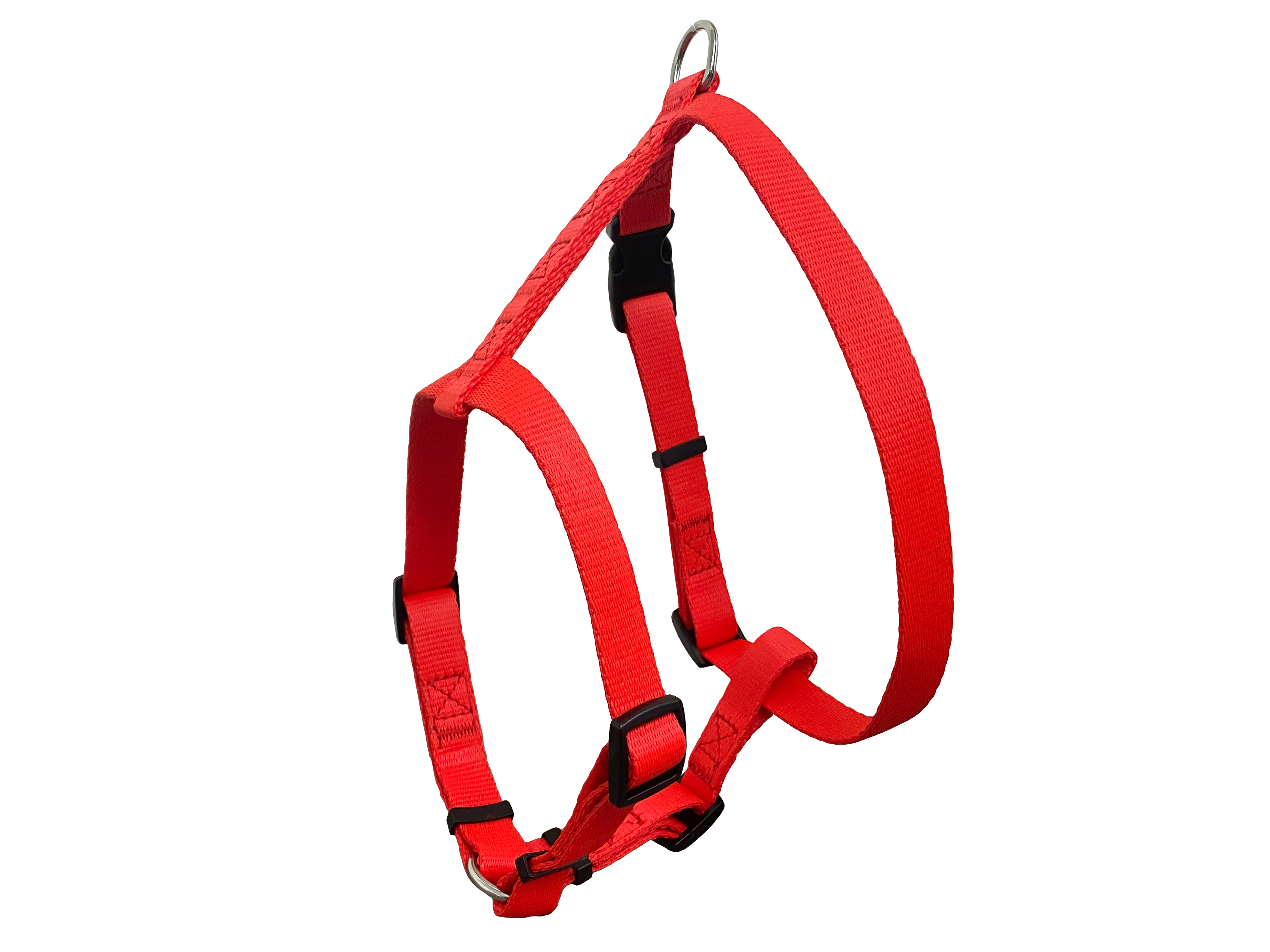 Huhubamboo postroj jednobarevný červený | 37-57 cm