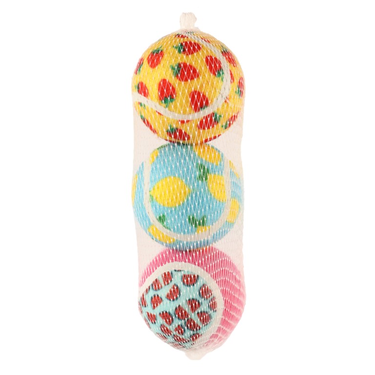 HUHUBAMBOO tenisový míč letní 9,3 cm (3ks)