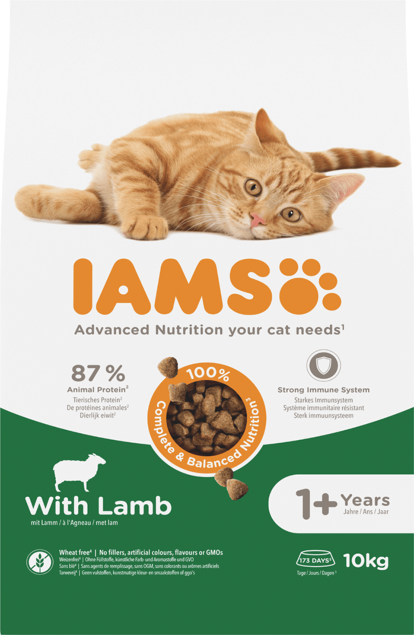 IAMS Cat Adult Lamb 10kg