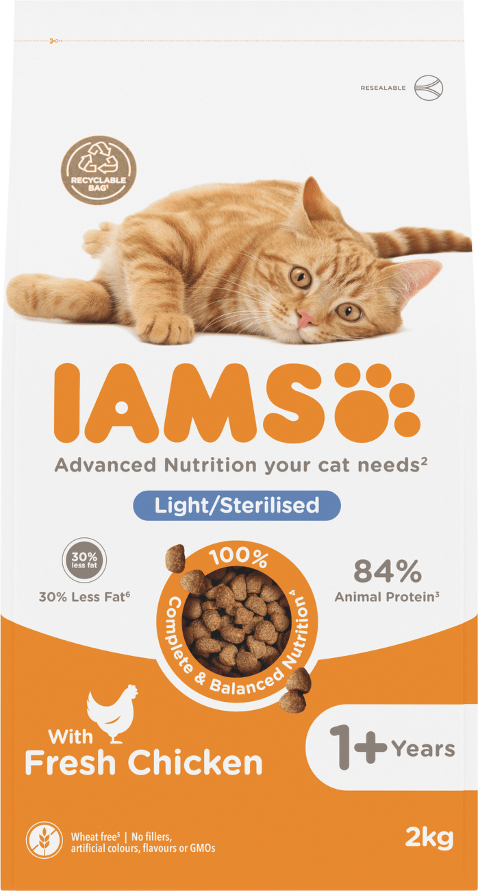 IAMS Cat Adult Weight Control Chicken 2kg