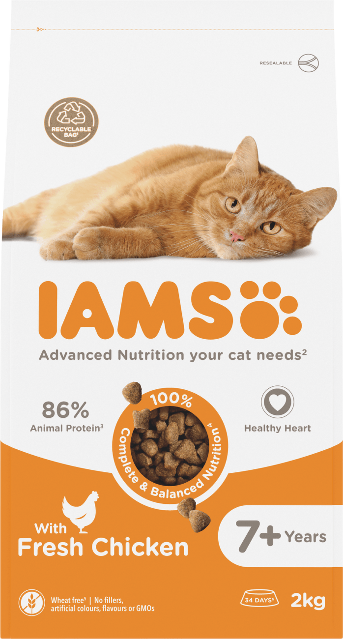 IAMS Cat Senior Chicken 2kg