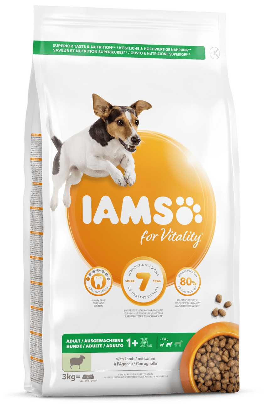 IAMS Dog Adult Small & Medium Lamb 3kg