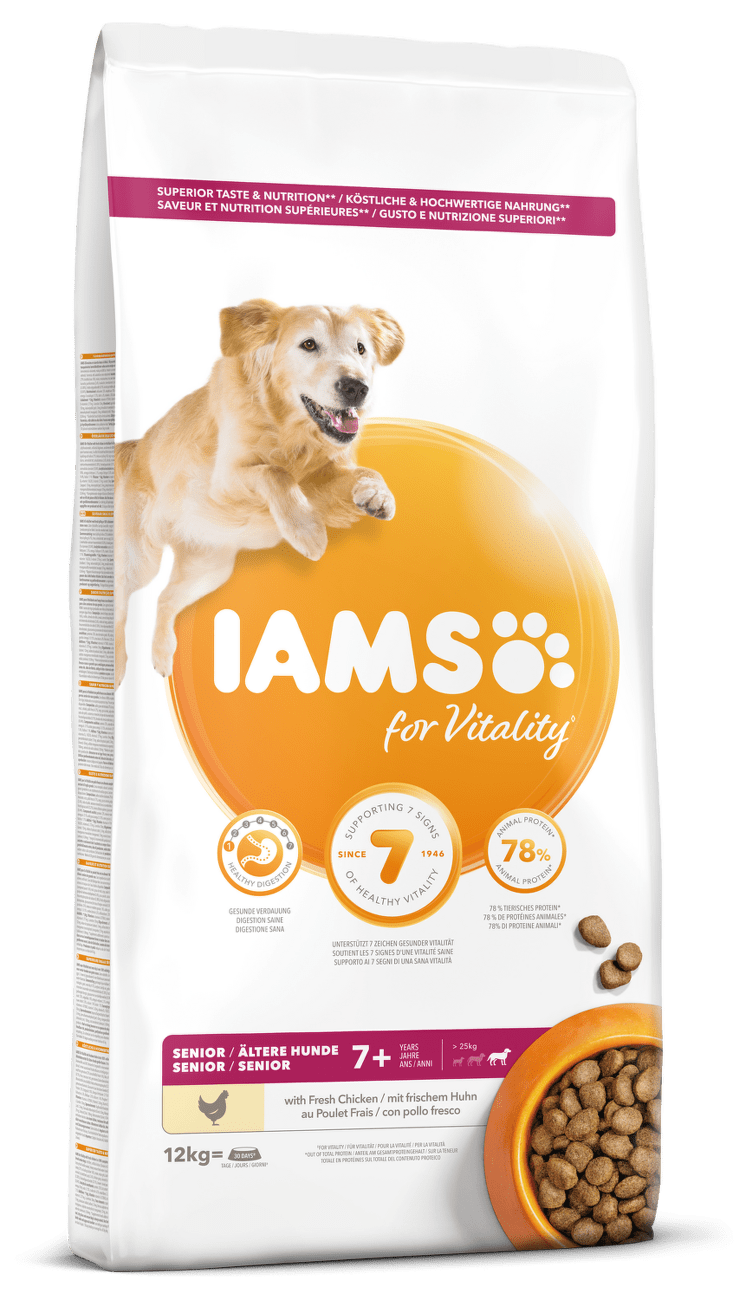 IAMS Dog Senior Large Chicken 12kg