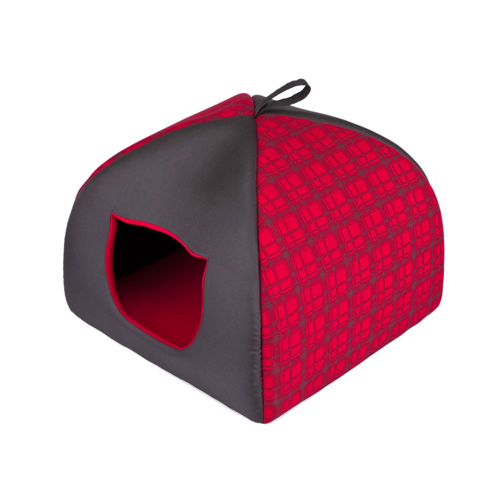 Iglú pro kočky Reedog Red Strips | P3928