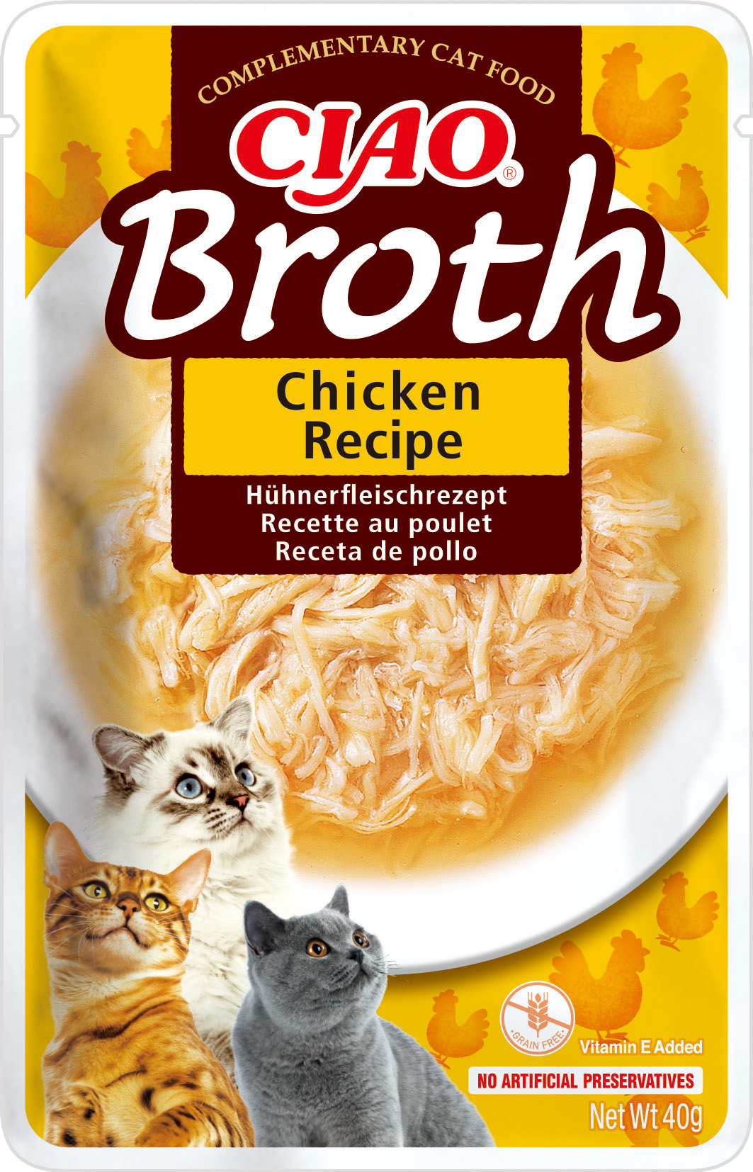 Inaba Kapsička Churu Broth - kuře 40 g