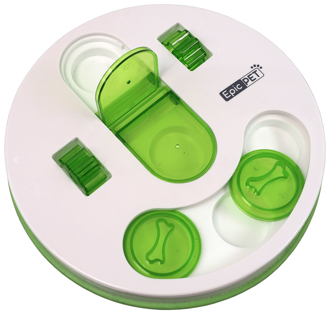 Interaktivní hračka Epic Pet Think & Snack Flap pro psy 23cm