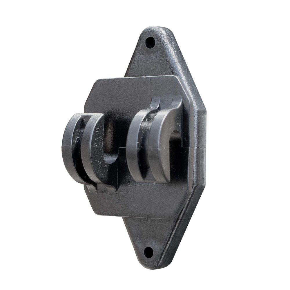 Izolátor k elektrickému ohradníku, pro drát, lanko a lano do 8 mm na hřebík nebo vrut - 10 ks | P52097