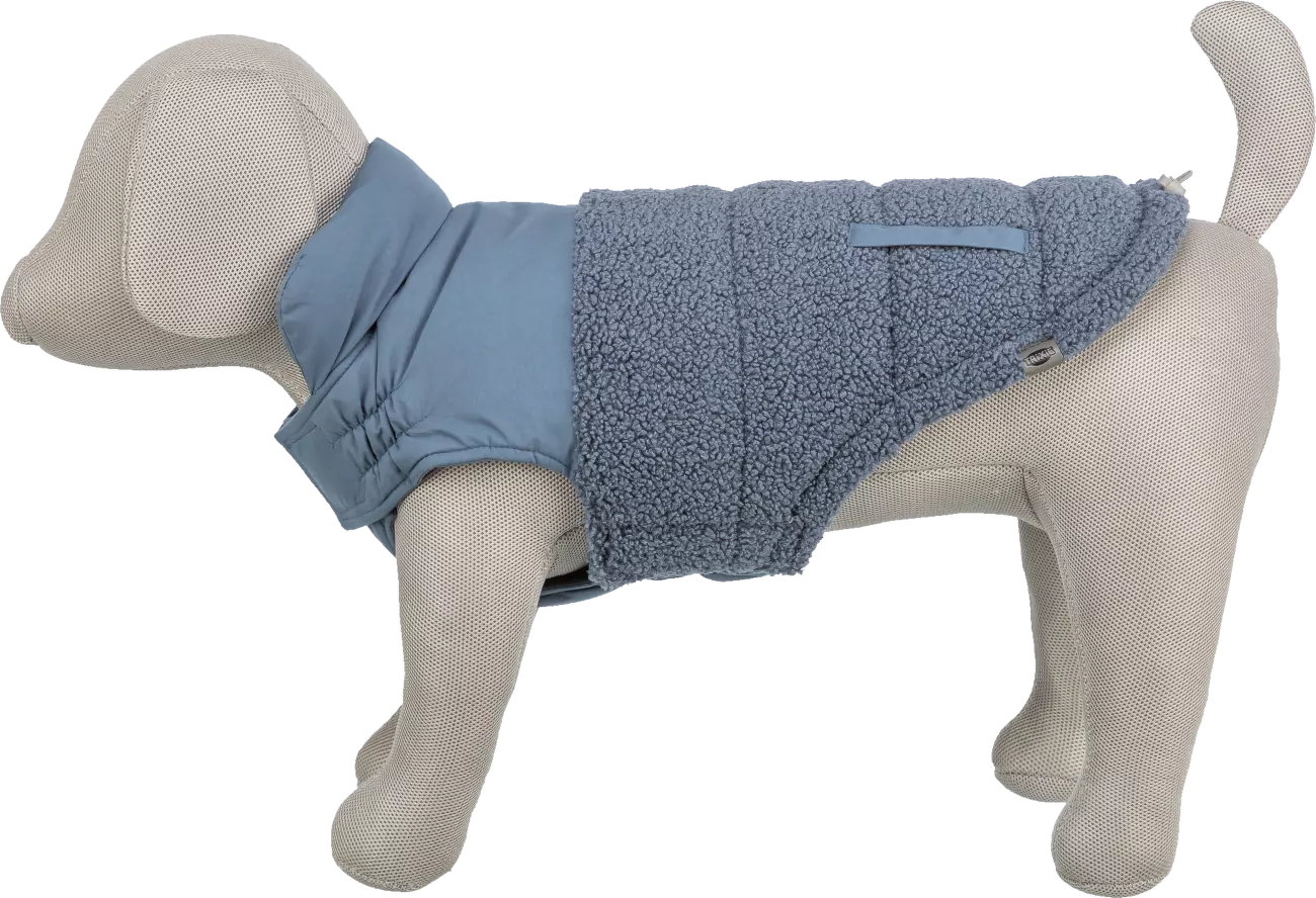 Kabát Trixie Ajou XXS 18cm modrý