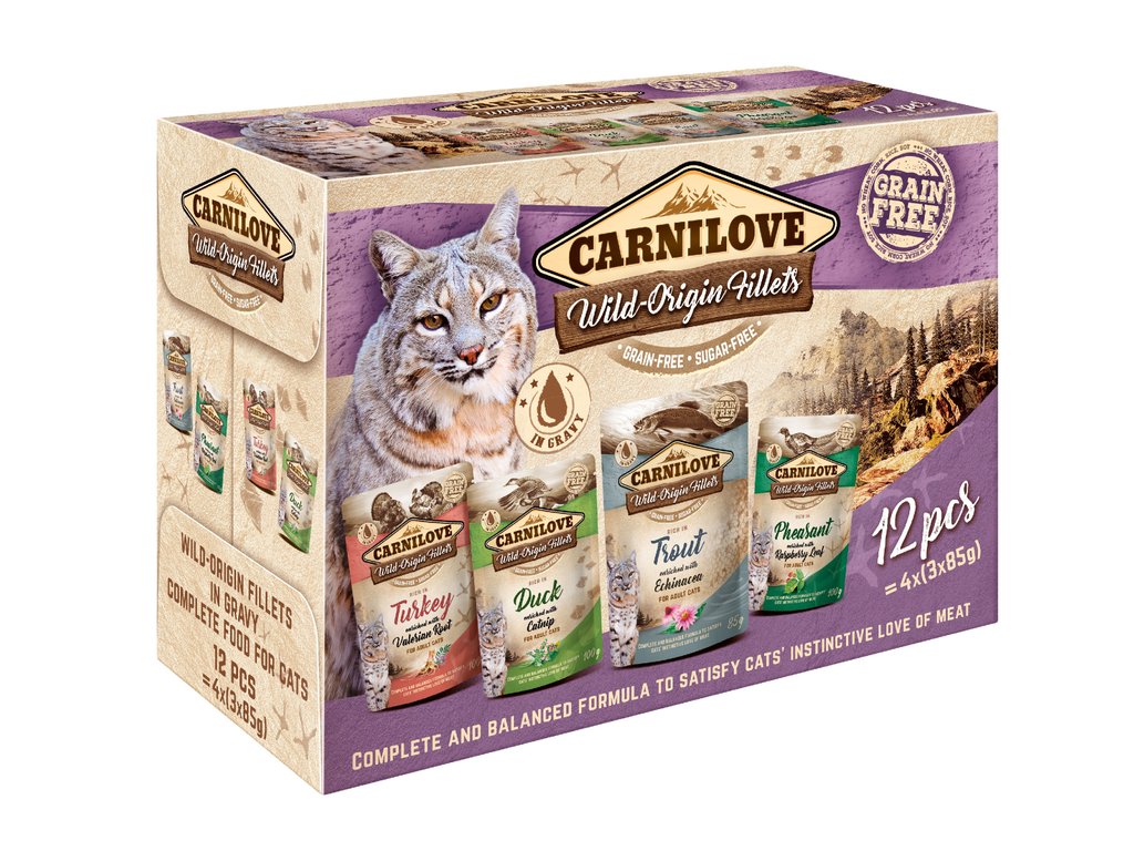 Kap. Carnilove Cat Pouch Multipack (12 x 85 g)