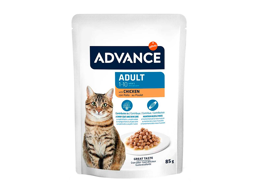 Kapsička Advance Cat Adult kuře 85 g