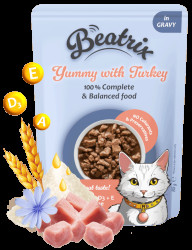 Kapsička Beatrix Adult Cat s krůtím 85g
