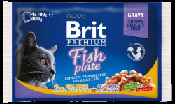 Kapsička Brit Premium Cat Fish Multipack 4x100g