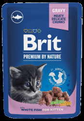 Kapsička Brit Premium Kitten Fish 100g
