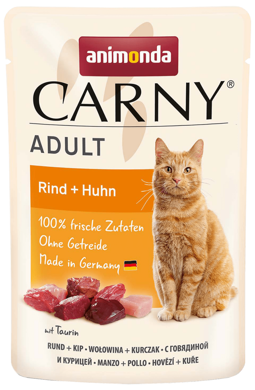 Kapsička Carny Adult Animonda hovězí a kuře 85g