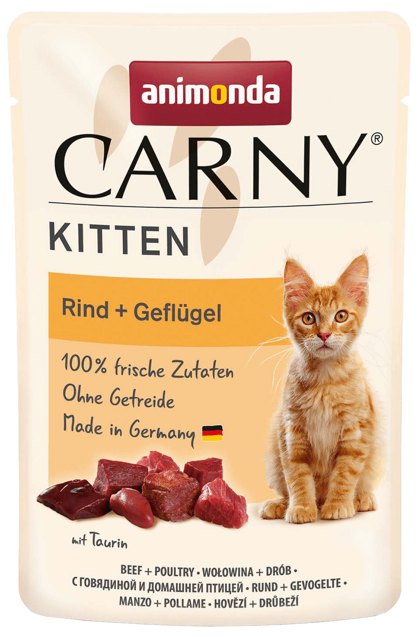 Kapsička Carny Kitten Animonda drůbeží koktejl 85g