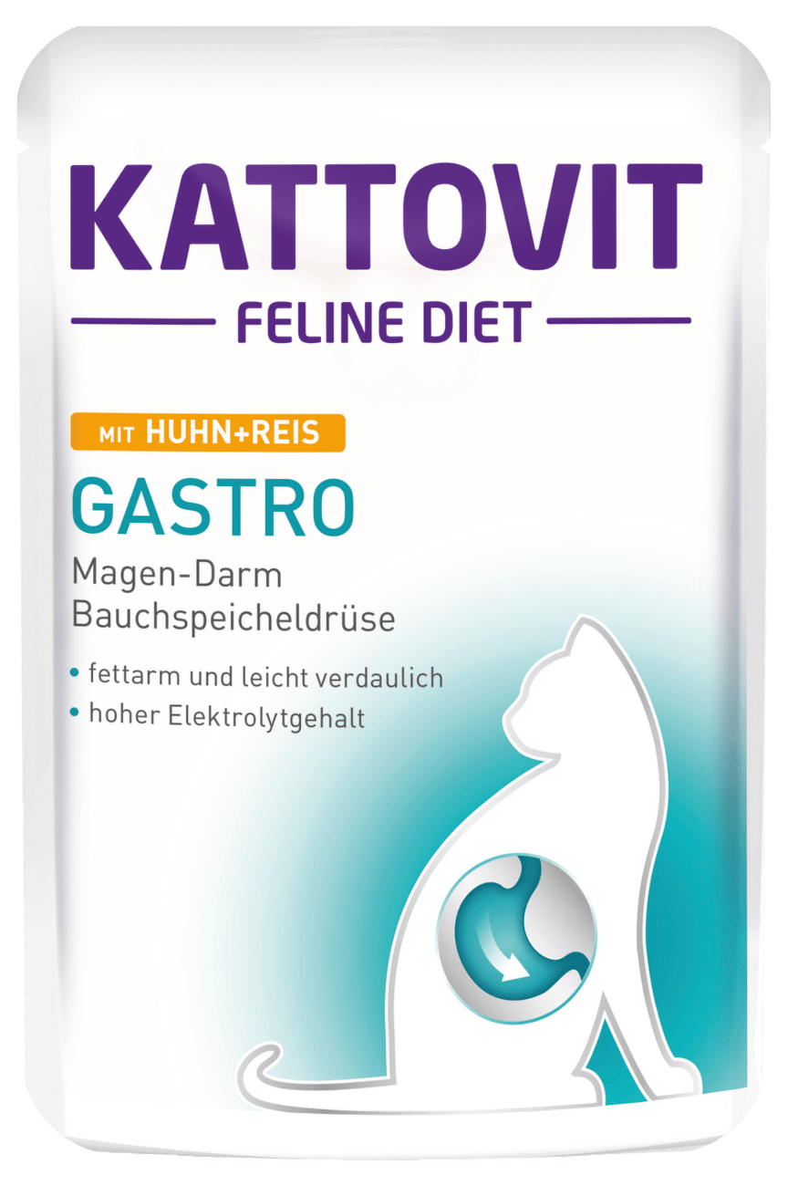 Kapsička Kattovit Gastro kuře/rýže 85g