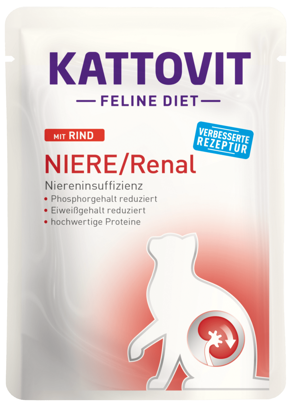 Kapsička Kattovit Niere/Renal hovězí 85g