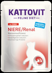 Kapsička Kattovit Niere/Renal hovězí 85g