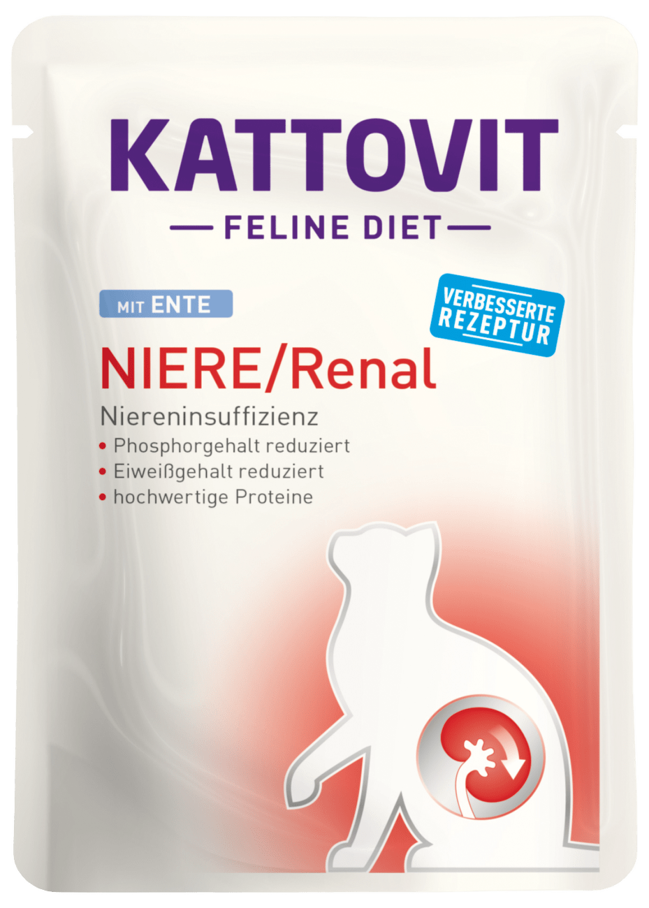 Kapsička Kattovit Niere/Renal kachna 85g