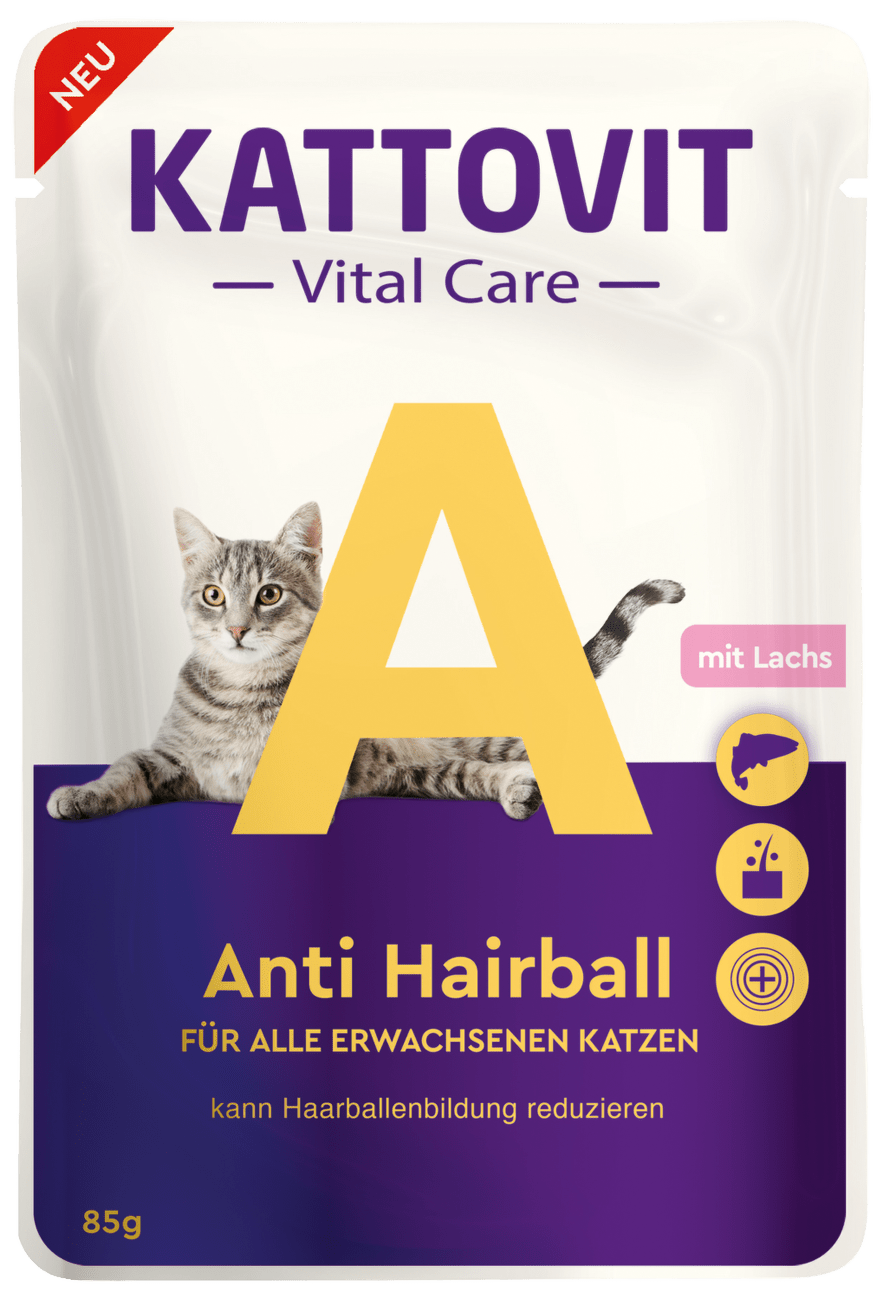 Kapsička KATTOVIT VITAL CARE  Anti Hairball 85g