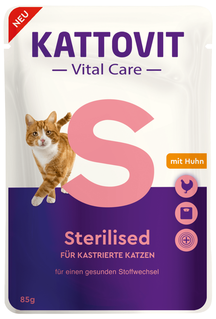 Kapsička KATTOVIT VITAL CARE  Sterilized 85g