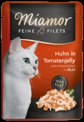 Kapsička MIAMOR Feine Filets kuře + rajče v želé 100g