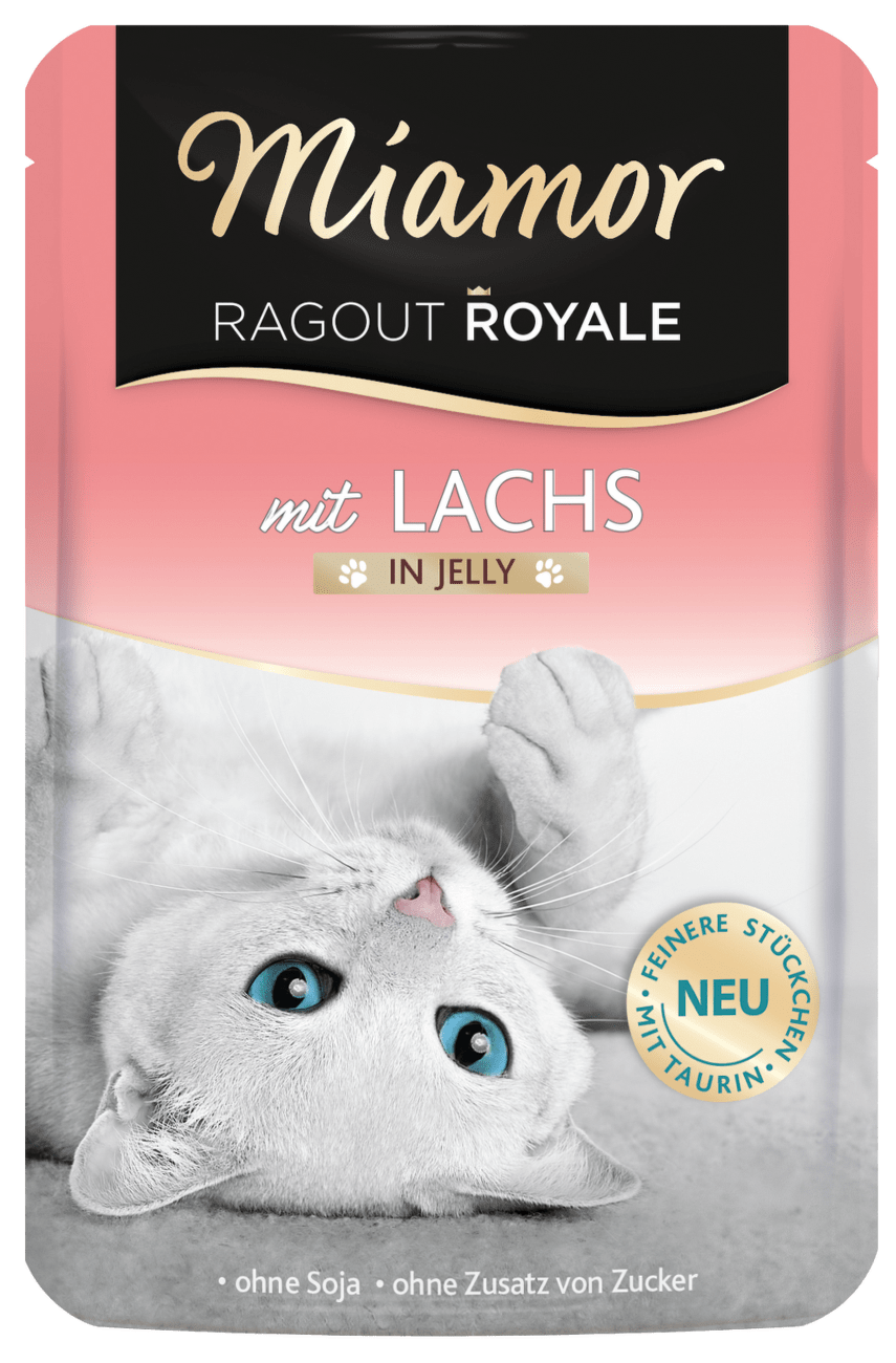 Kapsička Miamor Ragout Royale losos v želé 100g