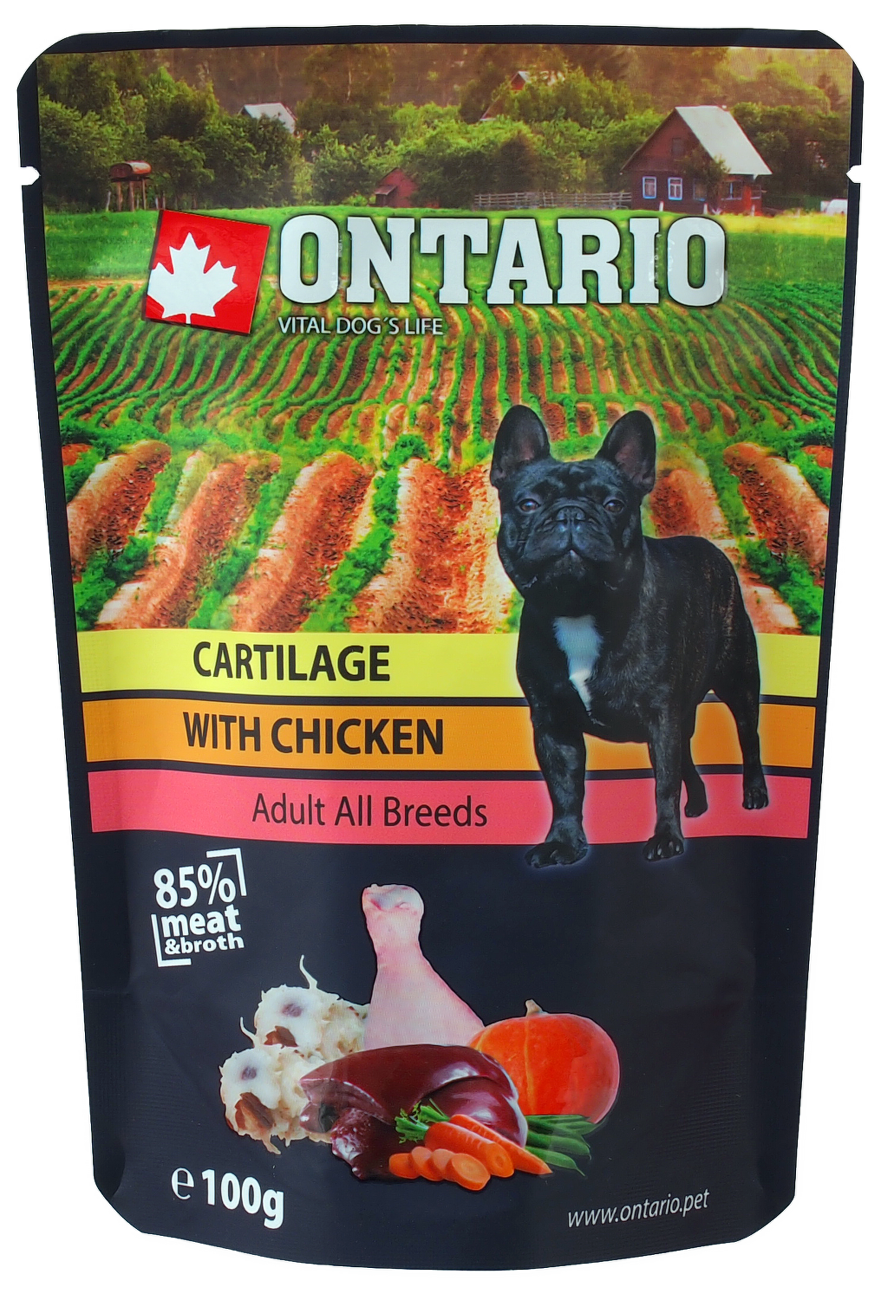 Kapsička Ontario Cartilage with Chicken in Broth 100g