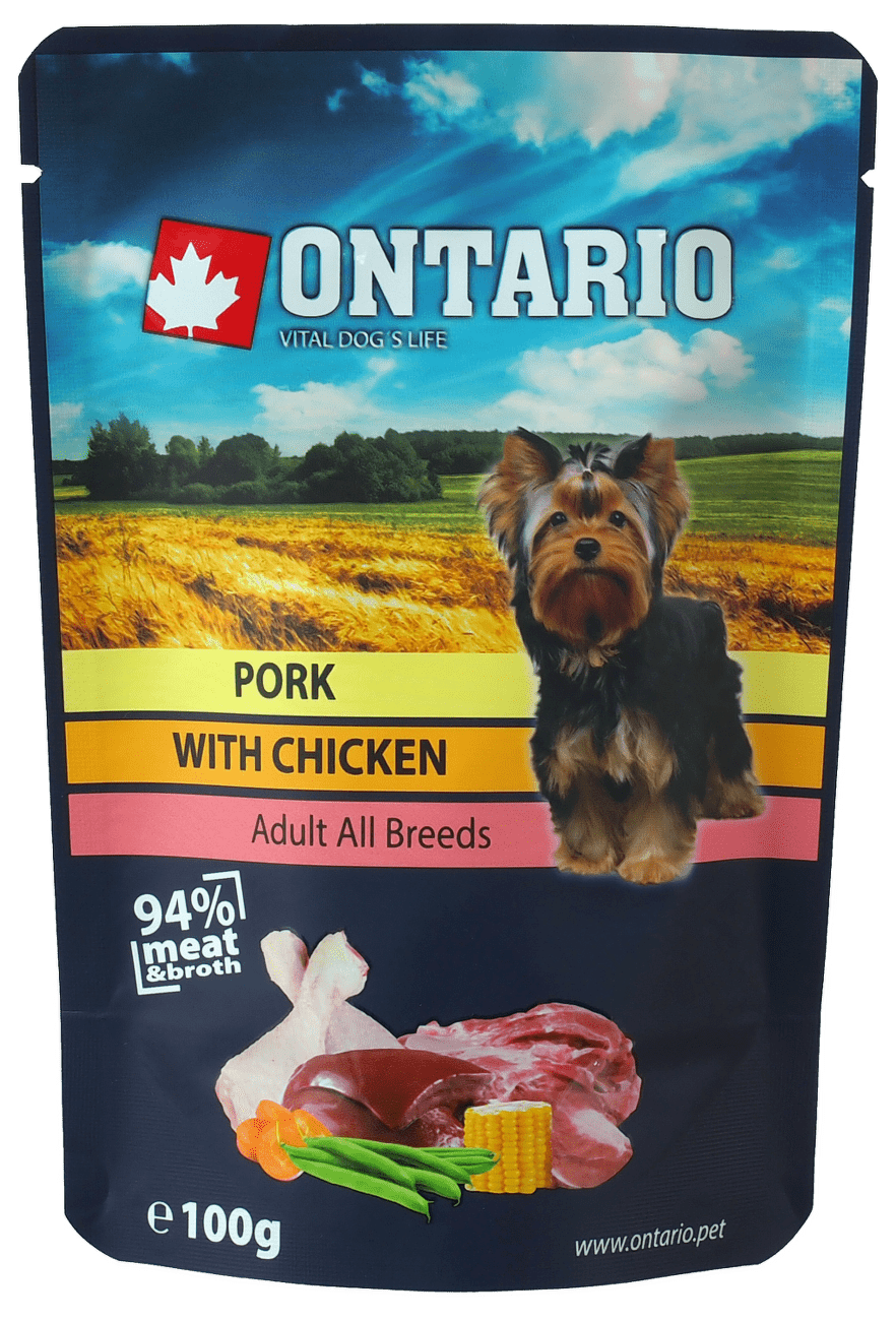 Kapsička Ontario Pork with Chicken in Broth 100g