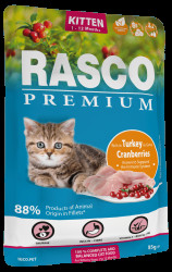 Kapsička Rasco Premium Cat Kitten Turkey in Gravy 85g