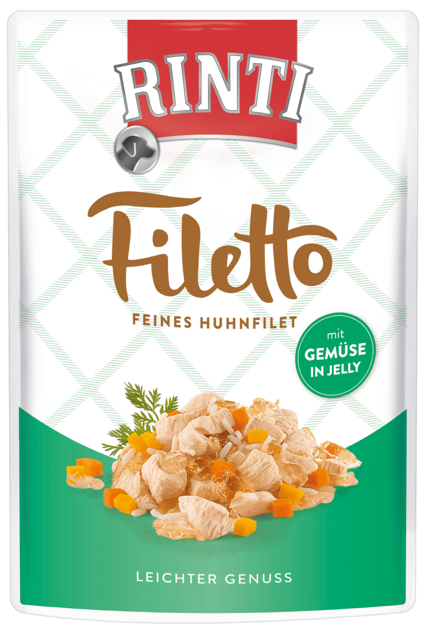 Kapsička Rinti Filetto kuře+zelenina v želé 100g