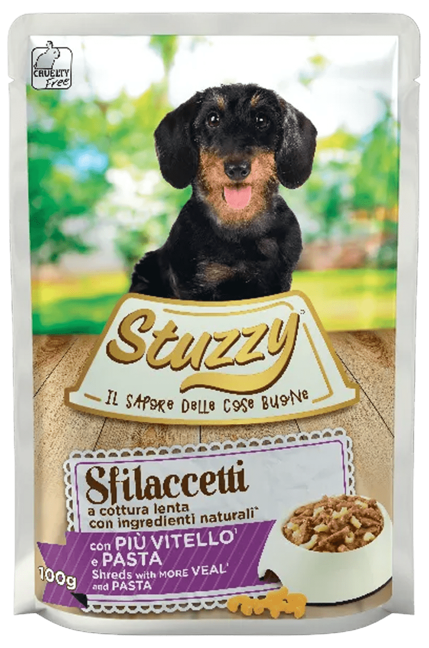 Kapsička STUZZY Speciality telecí+těstoviny 100g