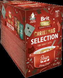 Kapsičky Brit Care Cat Christmas polévky multipack 15x75g