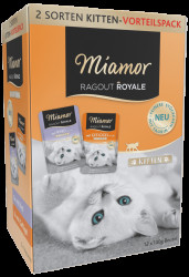 Kapsičky MIAMOR Ragout Royale Kitten multipack v želé 12x100g