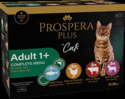 Kapsičky Prospera Plus Cat Adult 1+ Multipack 12x85g