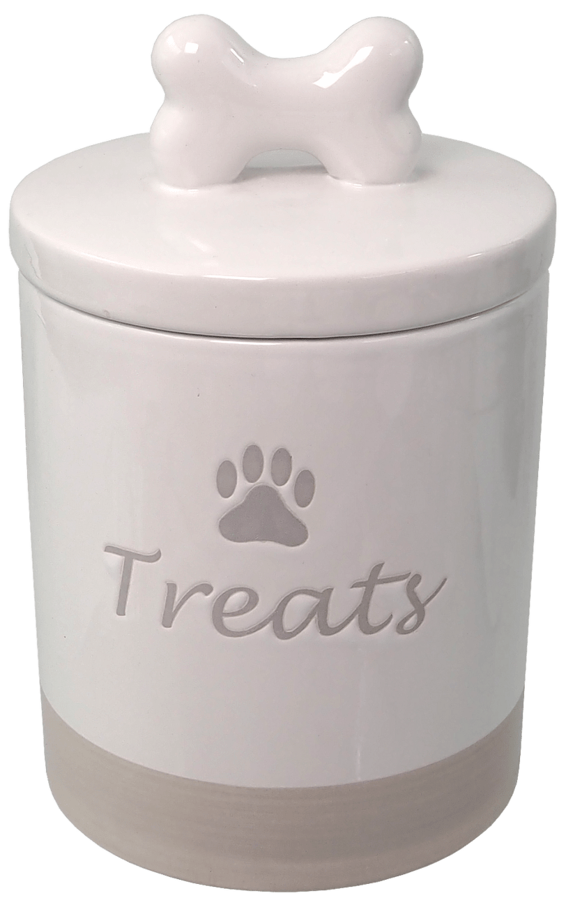 Keramická dóza Dog Fantasy bílá 1500ml