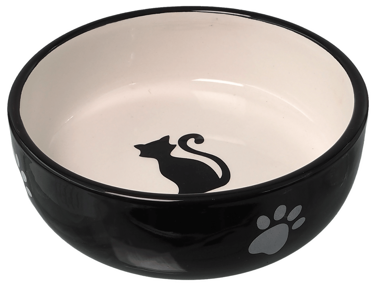 Keramická miska Magic Cat černo-bílá se vzorem 170ml