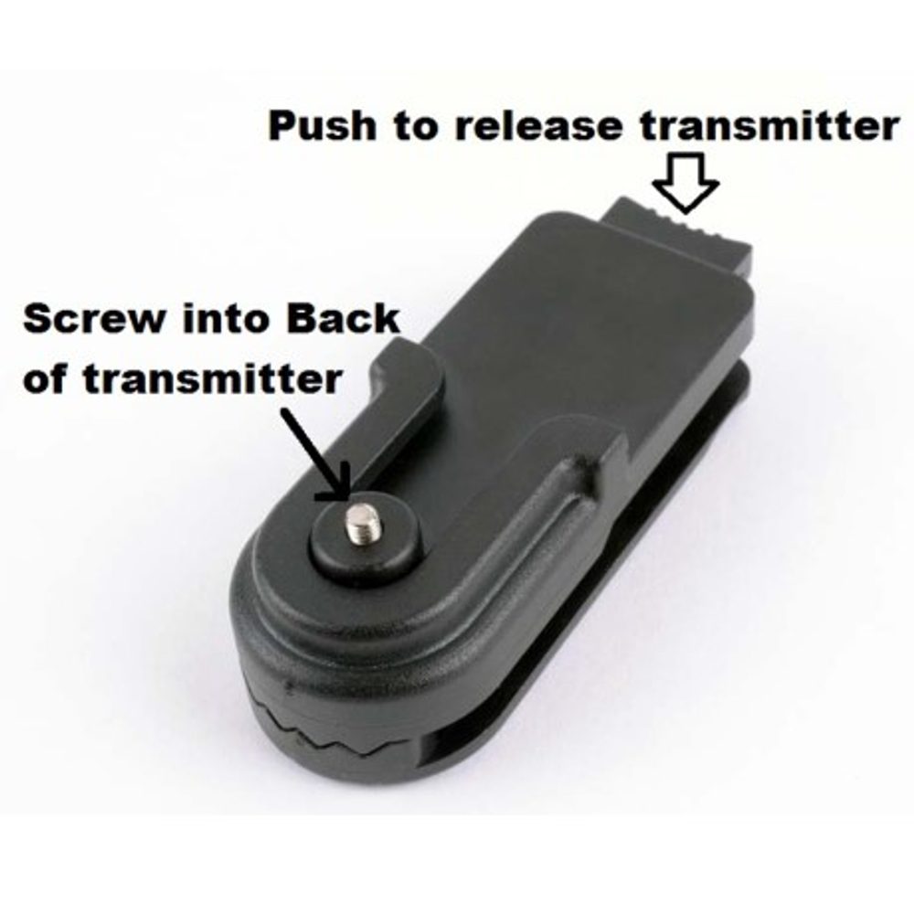 Klip na vysílačky E-collar | P45507