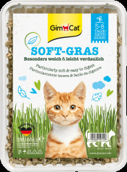 Kočičí tráva GimCat Soft-Grass 100 g
