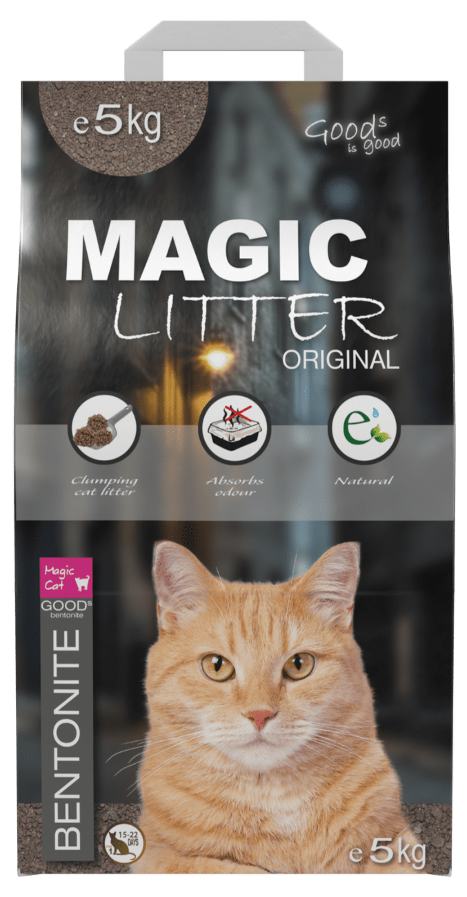 Kočkolit Magic Litter Bentonite Original 5kg