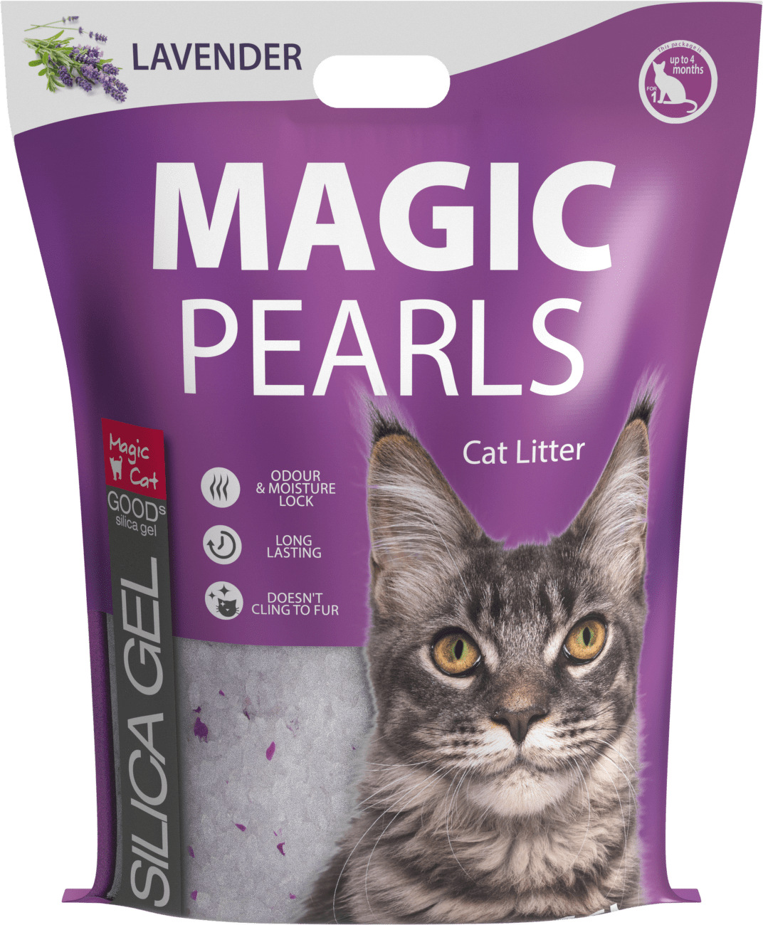 Kočkolit Magic Pearls Lavender 16l