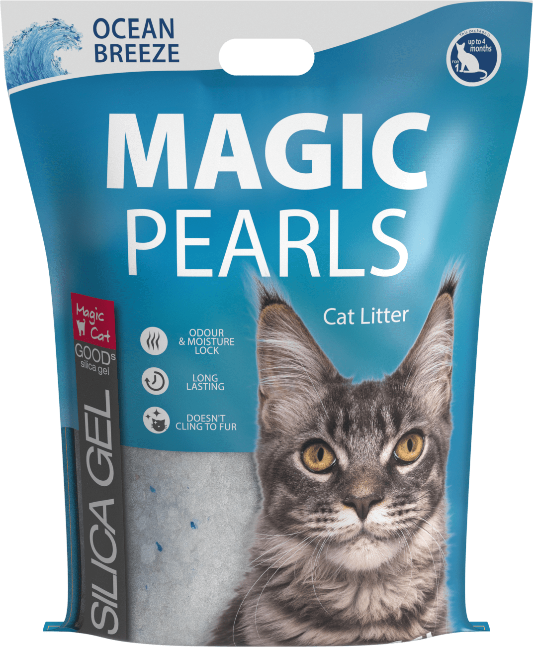 Kočkolit Magic Pearls Ocean Breeze 16l