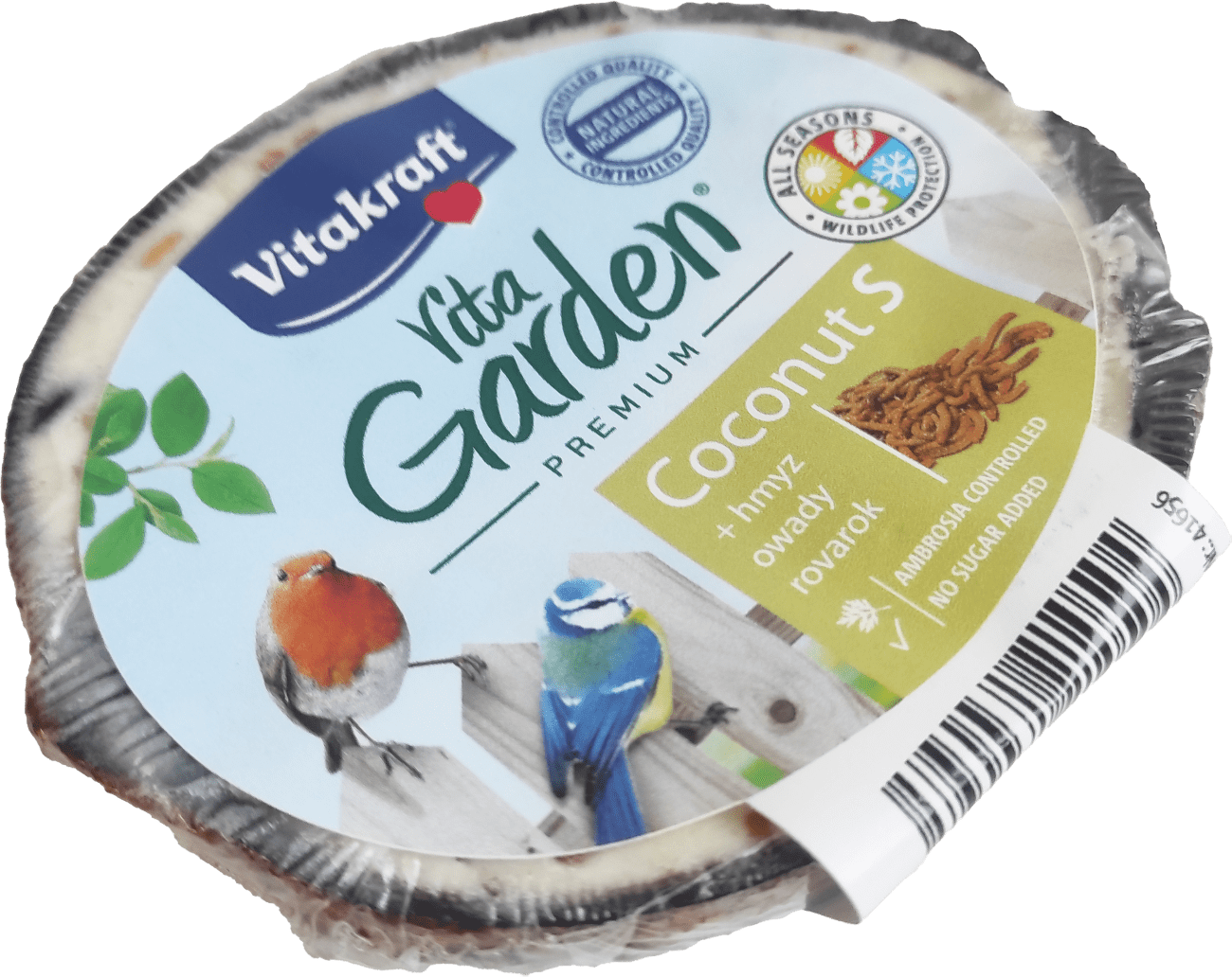 Kokos Vitakraft Vita Garden Premium polovina plněná