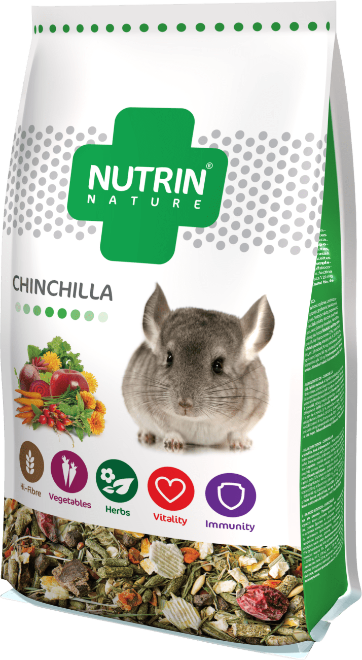 Kompletní krmivo NUTRIN Nature činčila & osmák 750g